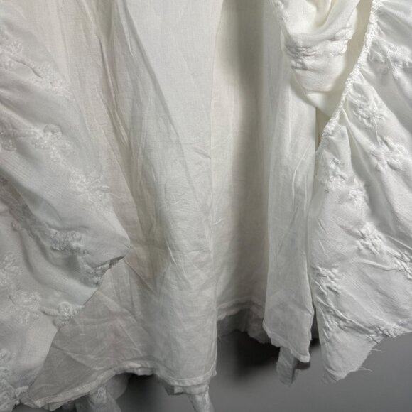 Baltic Born Dress NWT Kayla Button Up Short Off White Size 1XL - Picture 9 of 10